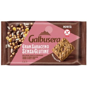 Gran saraceno biscotto con gocce di cioccolato 260 g