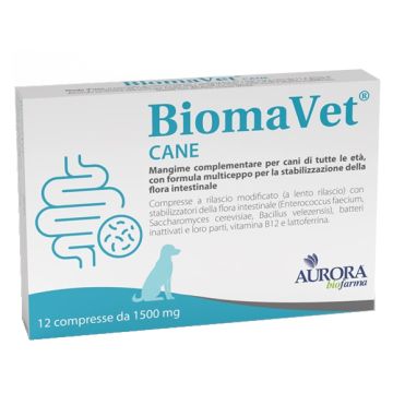 Biomavet cane 1500mg 12 compresse