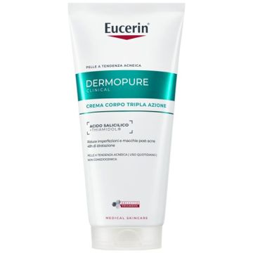 Eucerin dermopure clinical crema corpo tripla azione 200 ml