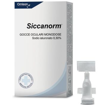 Siccanorm gocce oculari 20 flaconcini monodose 0,33 ml
