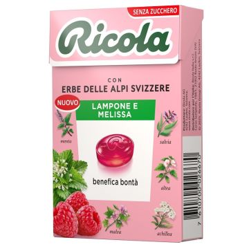 Ricola lampone & melissa 50 g