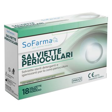 Salvietta perioculare 18 pezzi sofarmapiu'