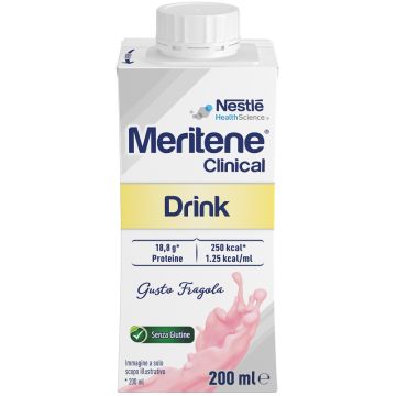 Meritene clinical drink fragola 200 ml