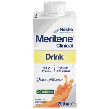 Meritene clinical drink albicocca 200 ml