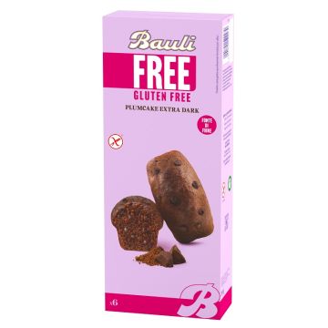 Bauli free plumcake extra dark 6 pezzi da 35 g
