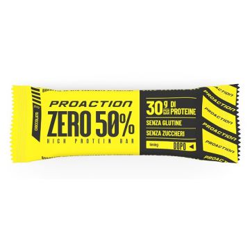 Proaction fit zero bar 50% cioccolato 60 g