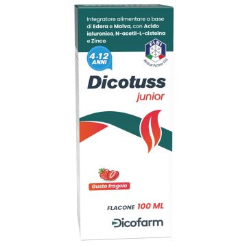 Dicotuss junior gusto fragola 100 ml