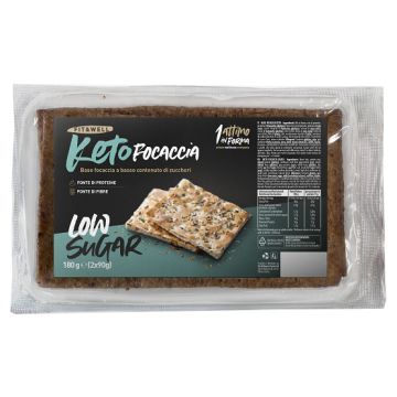 Keto focaccia 2 pezzi da 90 g