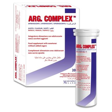 Arg complex 20 compresse effervescenti