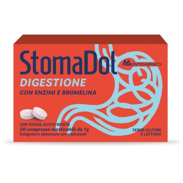 Stomadol digestione 30 compresse masticabili