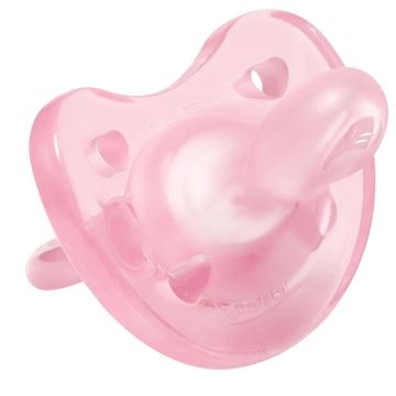 Chicco gommotto in silicone girl 6-16 mesi 1 pezzo