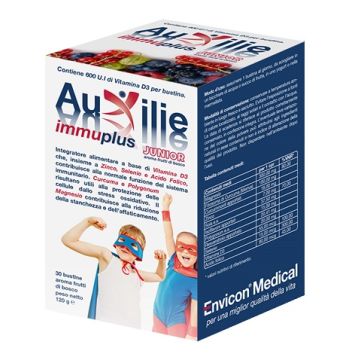 Auxilie immuplus junior solubile 30 bustine
