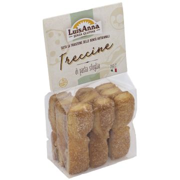 Biscotti sfoglia treccine 130 g