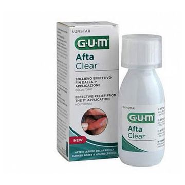 Gum aftaclear rinse 120 ml collutorio