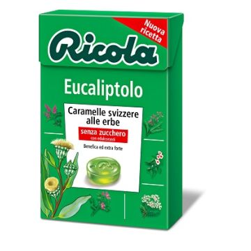 Ricola eucaliptolo senza zucchero 50 g