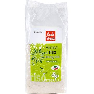 Farina riso integrale senza glutine bio 375 g