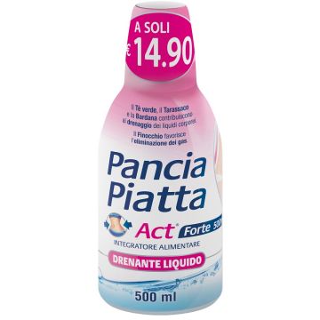 Pancia piatta act forte drenante liquido 500 ml