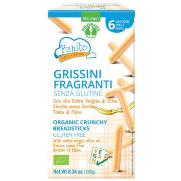 Panito grissini fragranti senza glutine 180 g