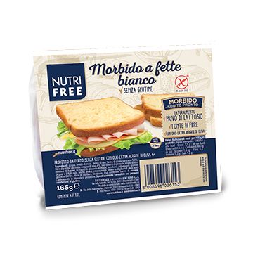 Nutrifree morbido a fette bianco 165 g