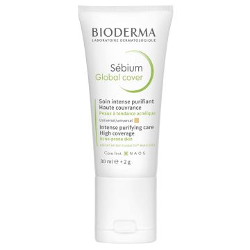 Sebium global cover 30 ml + tappo con stick correttore 2 g