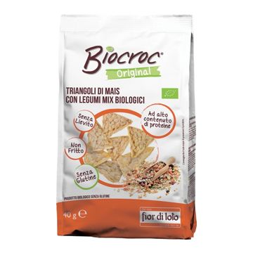 Biocroc triangoli di legumi 40 g
