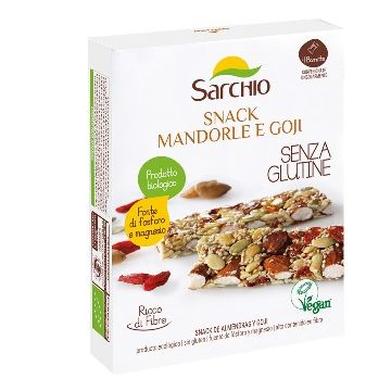 Monoporzione mandorle goji 20 g