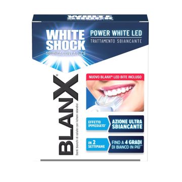 Blanx white shock trattamento power white gel 30 ml con bite