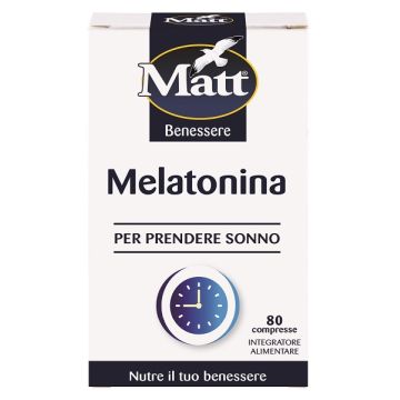 Matt benessere melatonina 80 compresse