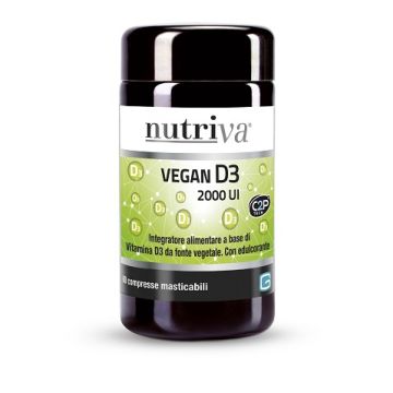 Nutriva vegan d3 60 compresse 2000 ui