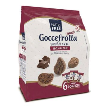 Nutrifree gocciolotti cioccolato snack 40 g x 6