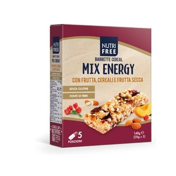 Nutrifree barrette cereal mix energy 28 g x 5