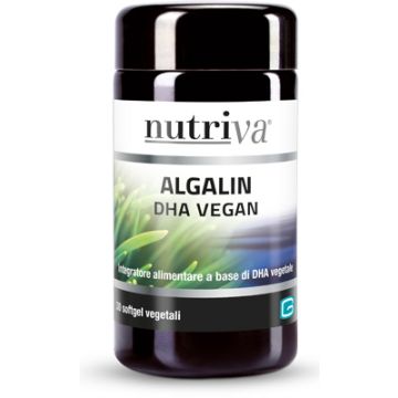 Nutriva algalin dha vegan 30 softgel vegetali