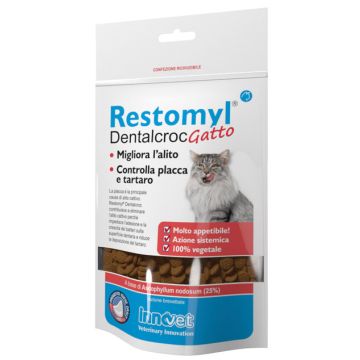 Restomyl dentalcroc gatto busta 60 g