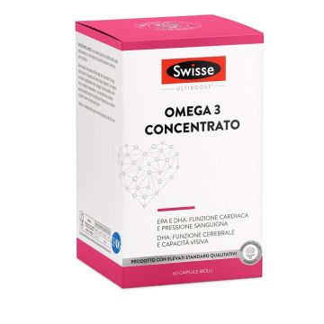 Swisse omega 3 concentrato 60 capsule