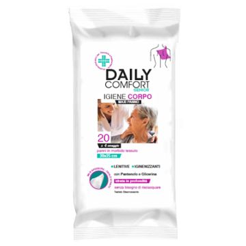 Daily comfort senior panni igiene corpo 24 pezzi