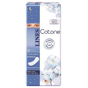 Lines cotone non ultra notte distesi 12 pezzi