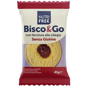 Nutrifree bisco&go ciliegia 40 g