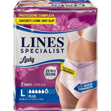 Lines specialist pants plus l farma 7 pezzi