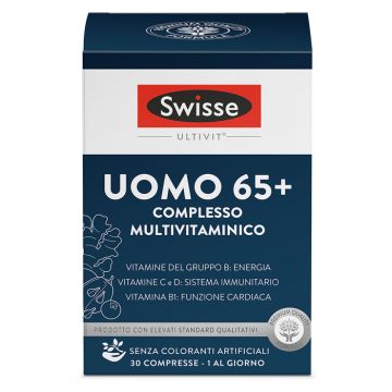 Swisse uomo 65+ complesso multivitaminico 30 compresse