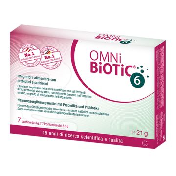 Omni biotic 6 polvere 7 bustine da 3 g