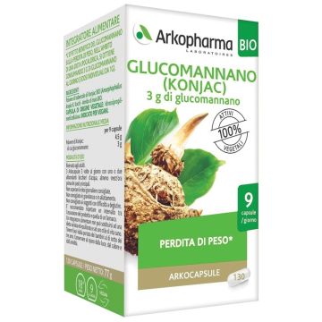 Arko capsule glucomannano 130 capsule