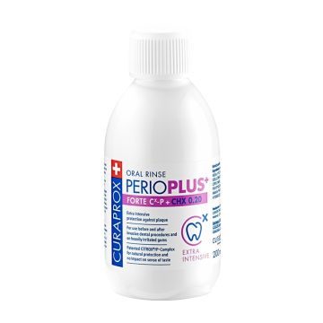 Curaprox perioplus+ forte chx 0,20% 200 ml