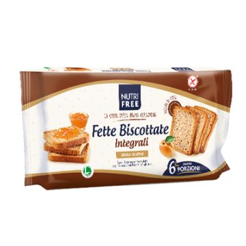 Nutrifree fette biscottate integrali 225 g