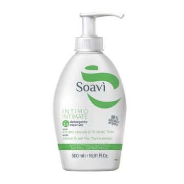 Soavi' intimo antibatterico ph3,5 flacone con dispenser 500 ml