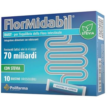 Flormidabil daily 10 bustine con stevia