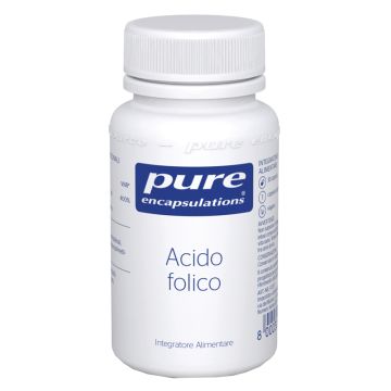 Pure encapsulations acido folico 30 capsule