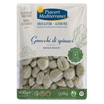 Piaceri mediterranei gnocchi di spinaci 400 g