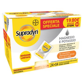 Supradyn magnesio e potassio limited edition 14 + 24 bustine
