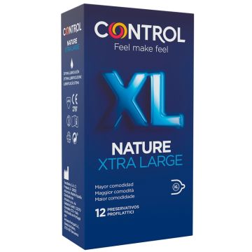 Profilattico control new nature 2,0 xl 12 pezzi