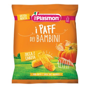 Plasmon dry snack paff zucca carote 15 g